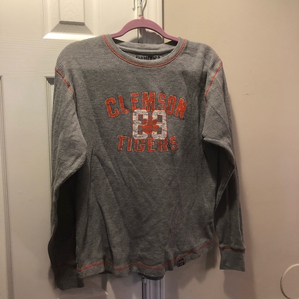 J. America Vintage Clemson Long sleeve Thermal L